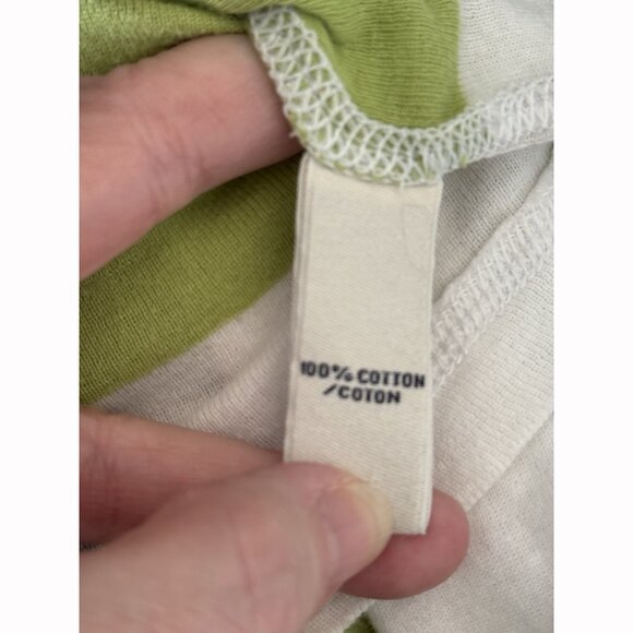 Abercrombie & Fitch Y2K Long Striped Tank Top M 90s 2000s Layering Soft Girl - Picture 3 of 9